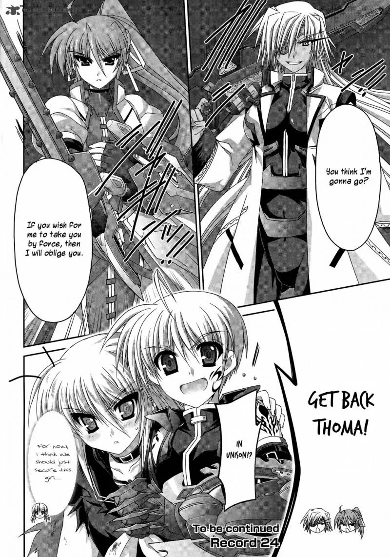 Mahou Senki Lyrical Nanoha Force Chapter 23 page 30