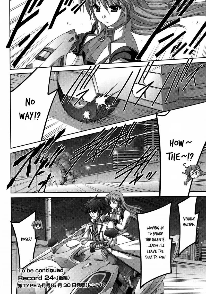 Mahou Senki Lyrical Nanoha Force Chapter 24 page 16