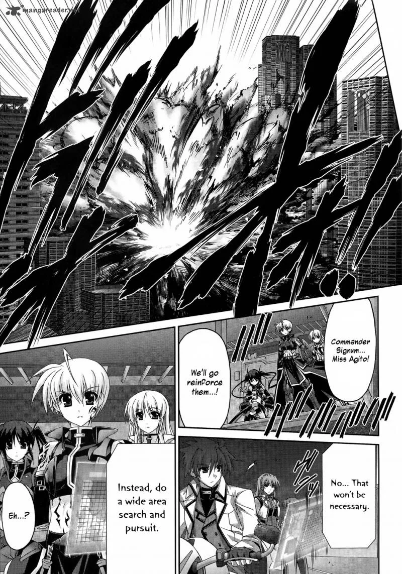 Mahou Senki Lyrical Nanoha Force Chapter 24 page 30