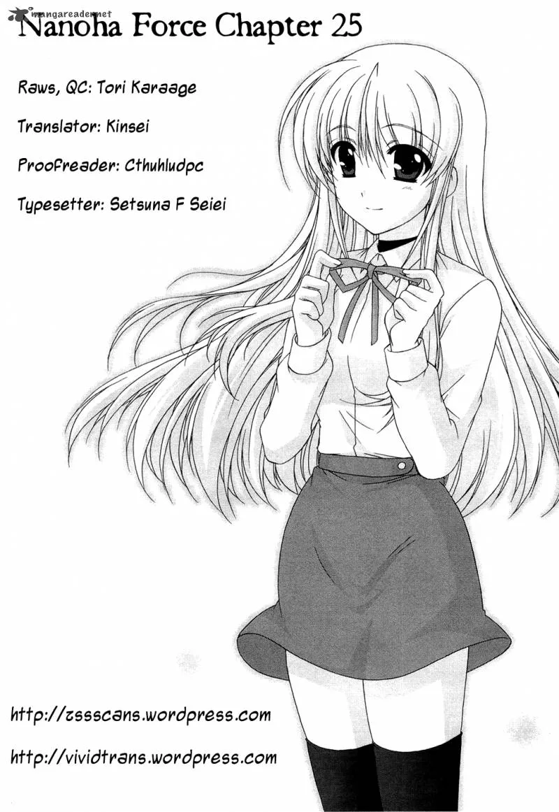 Mahou Senki Lyrical Nanoha Force Chapter 25 page 32
