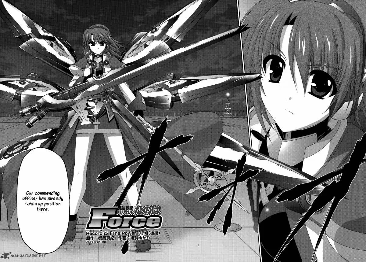 Mahou Senki Lyrical Nanoha Force Chapter 25 page 18