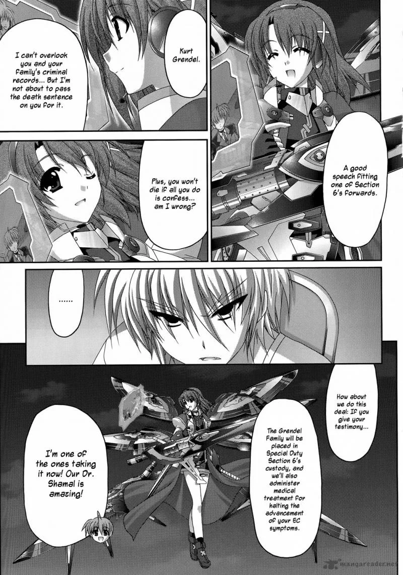 Mahou Senki Lyrical Nanoha Force Chapter 25 page 28