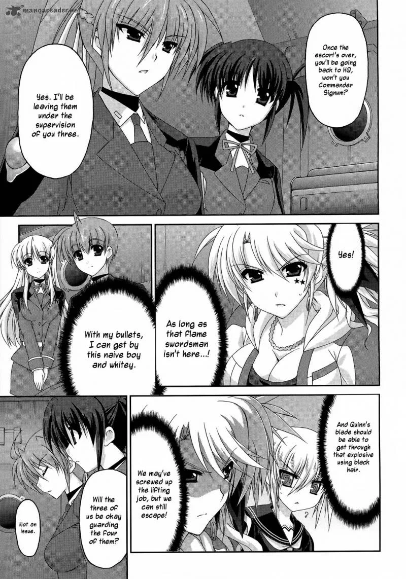 Mahou Senki Lyrical Nanoha Force Chapter 25 page 17