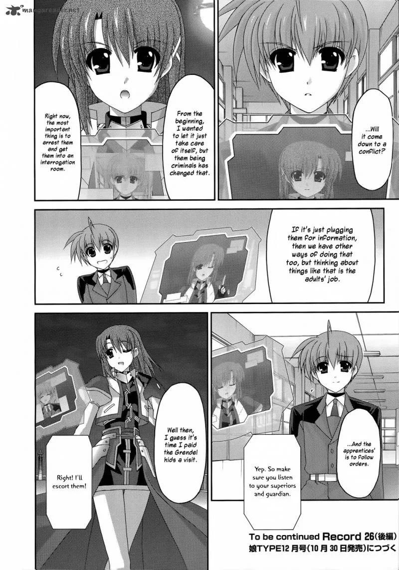 Mahou Senki Lyrical Nanoha Force Chapter 26 page 16