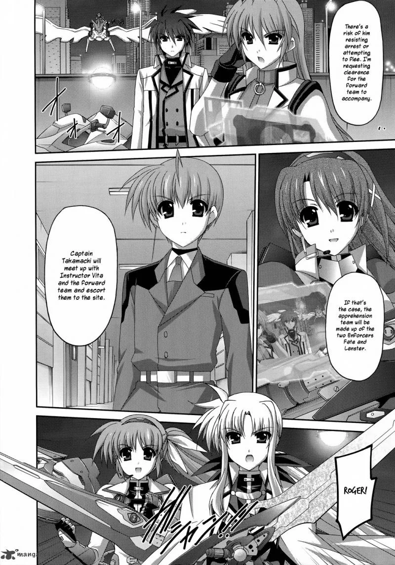 Mahou Senki Lyrical Nanoha Force Chapter 26 page 4