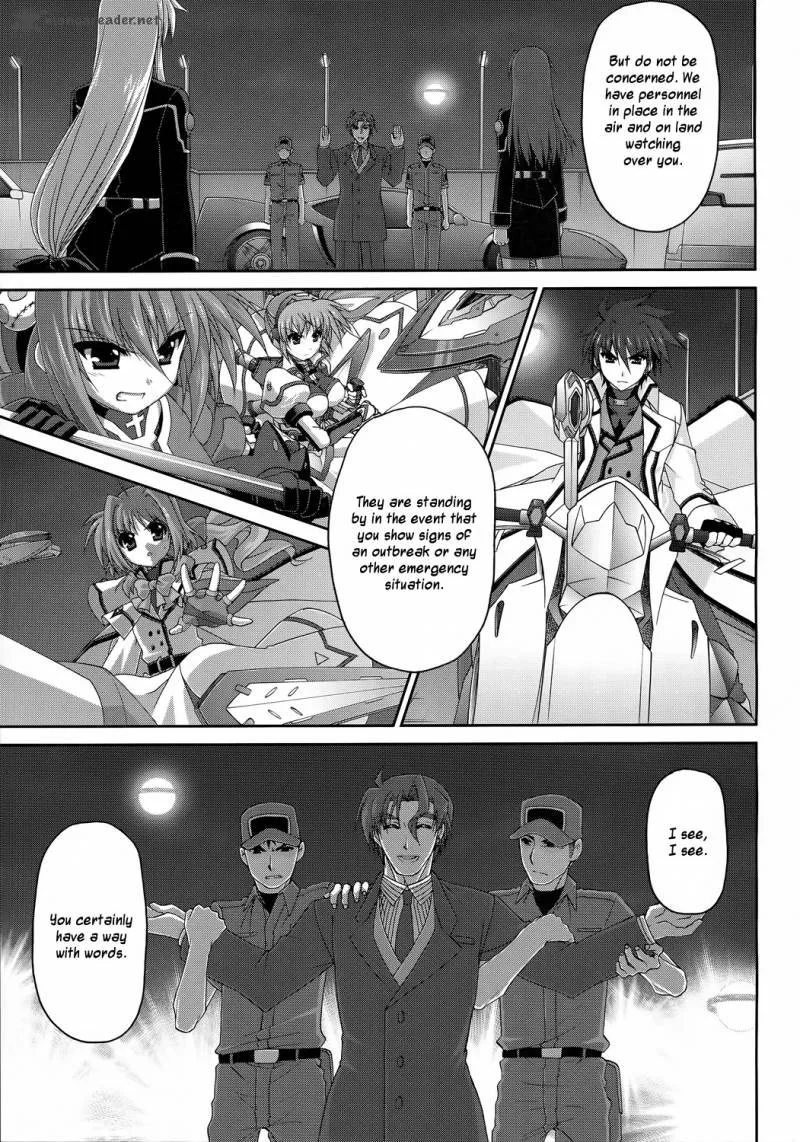 Mahou Senki Lyrical Nanoha Force Chapter 26 page 9
