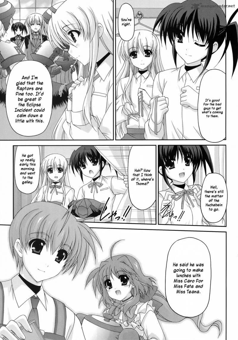 Mahou Senki Lyrical Nanoha Force Chapter 26 page 27