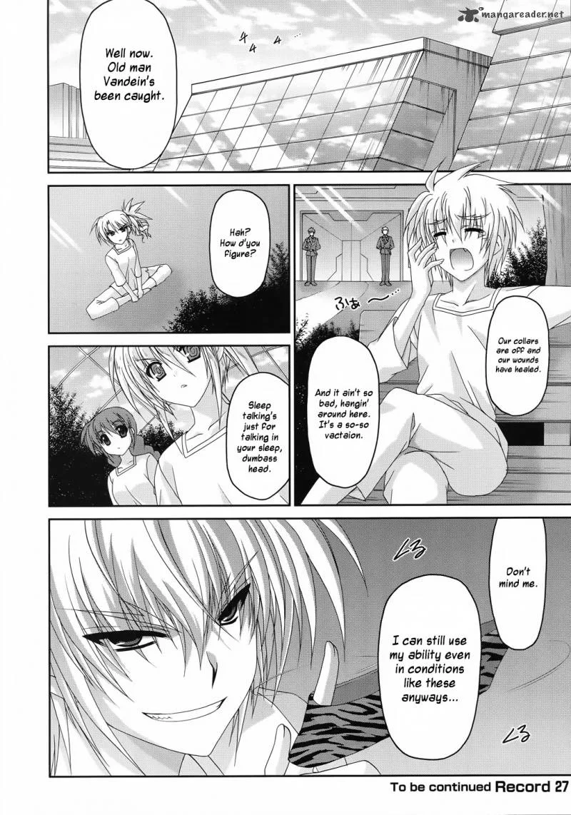Mahou Senki Lyrical Nanoha Force Chapter 26 page 32