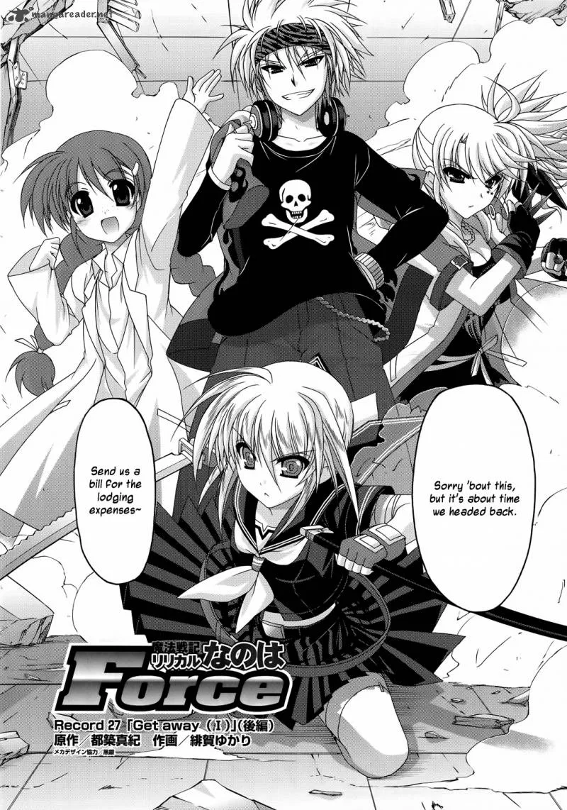 Mahou Senki Lyrical Nanoha Force Chapter 27 page 19