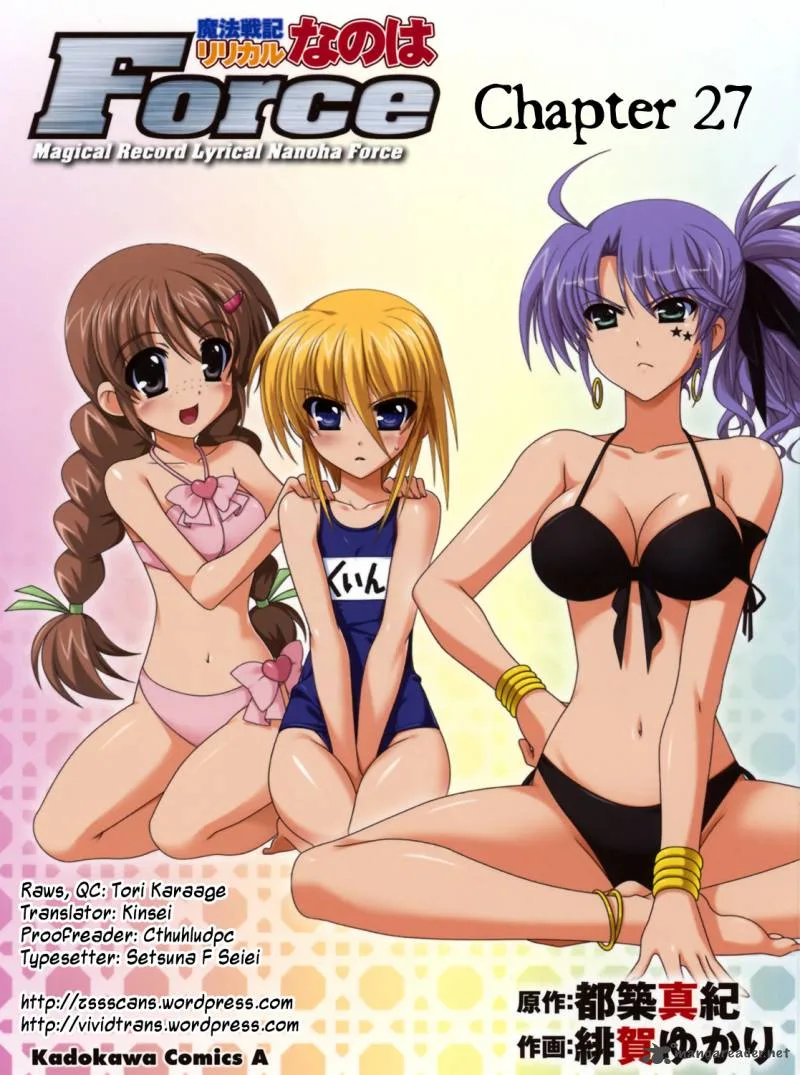Mahou Senki Lyrical Nanoha Force Chapter 27 page 30