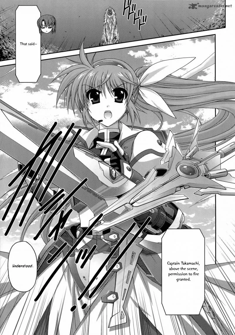 Mahou Senki Lyrical Nanoha Force Chapter 27 page 22
