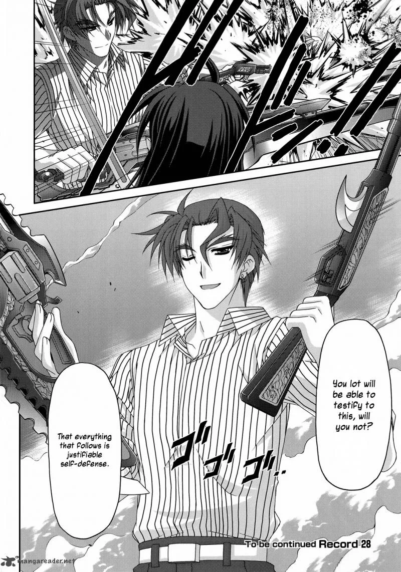 Mahou Senki Lyrical Nanoha Force Chapter 27 page 29