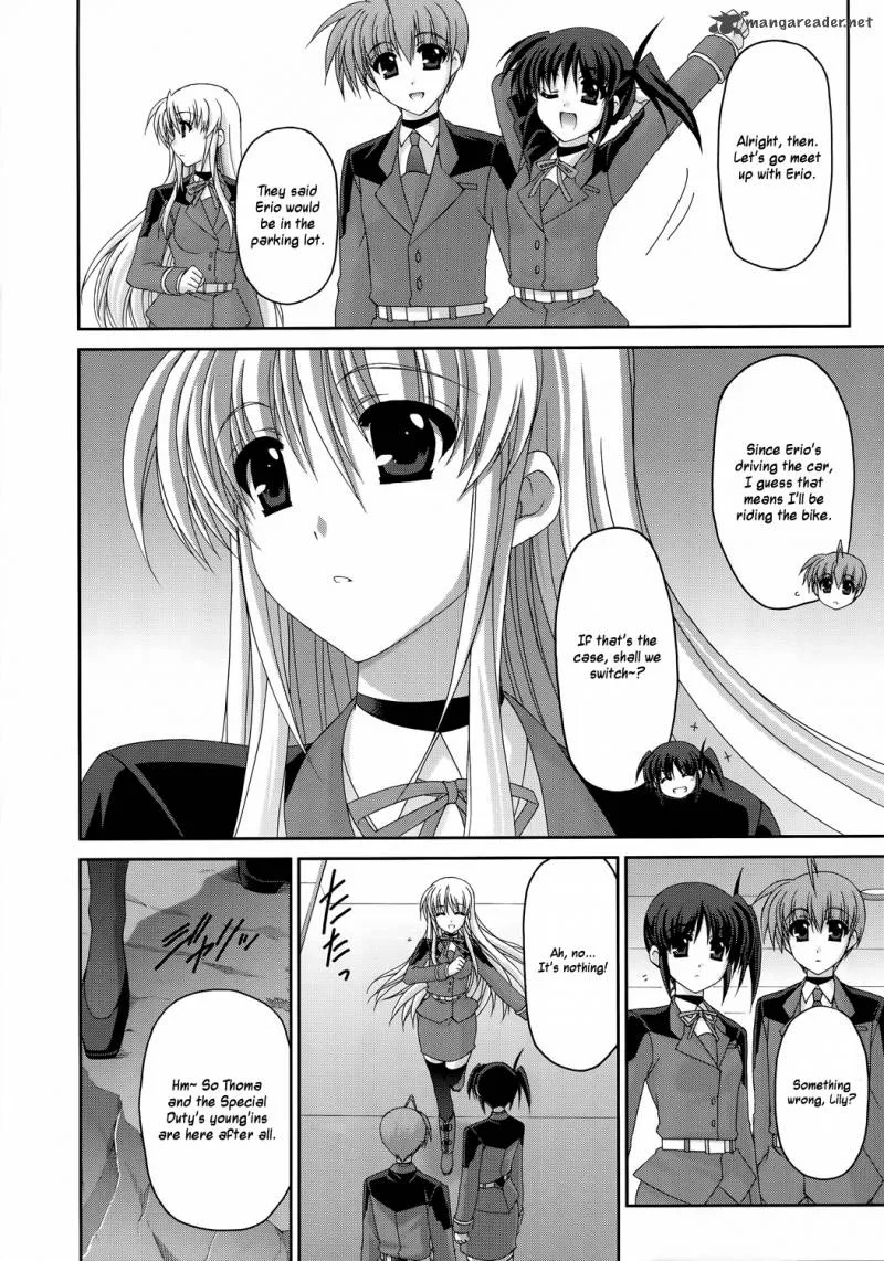 Mahou Senki Lyrical Nanoha Force Chapter 27 page 10