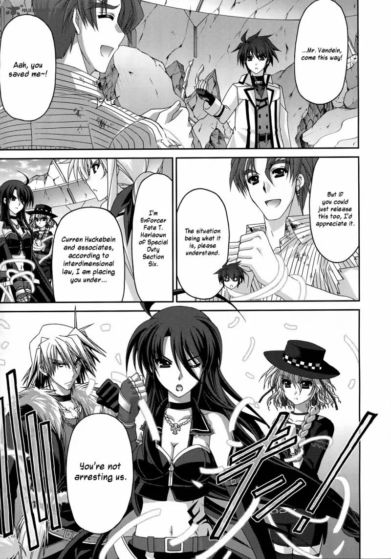 Mahou Senki Lyrical Nanoha Force Chapter 28 page 28