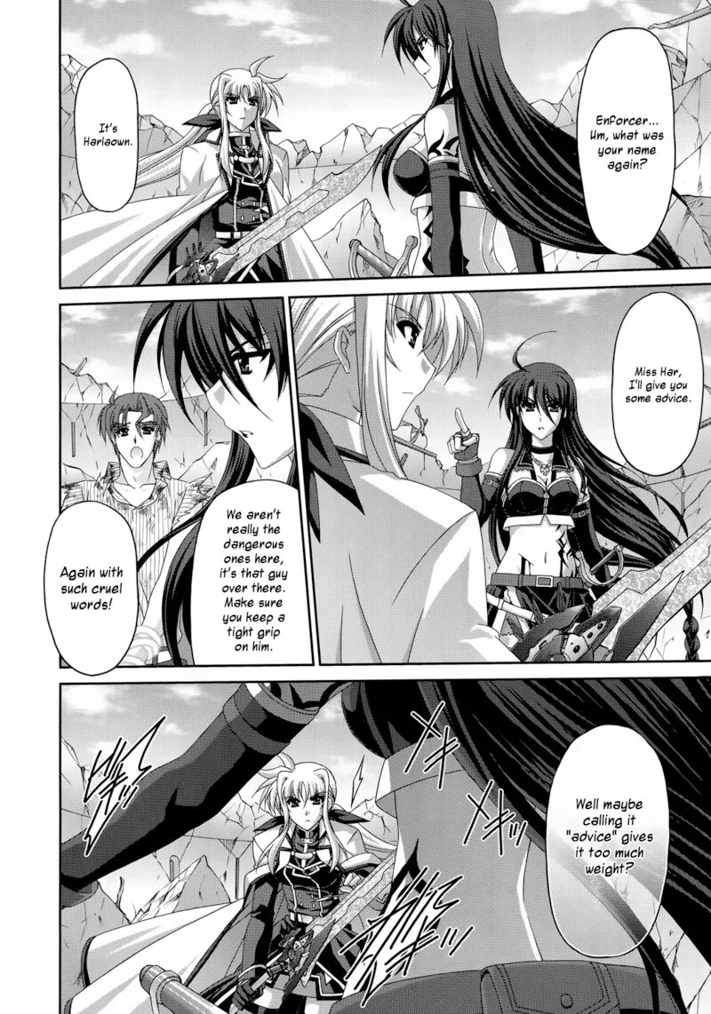 Mahou Senki Lyrical Nanoha Force Chapter 29 page 17