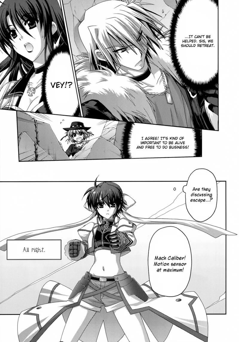 Mahou Senki Lyrical Nanoha Force Chapter 29 page 14