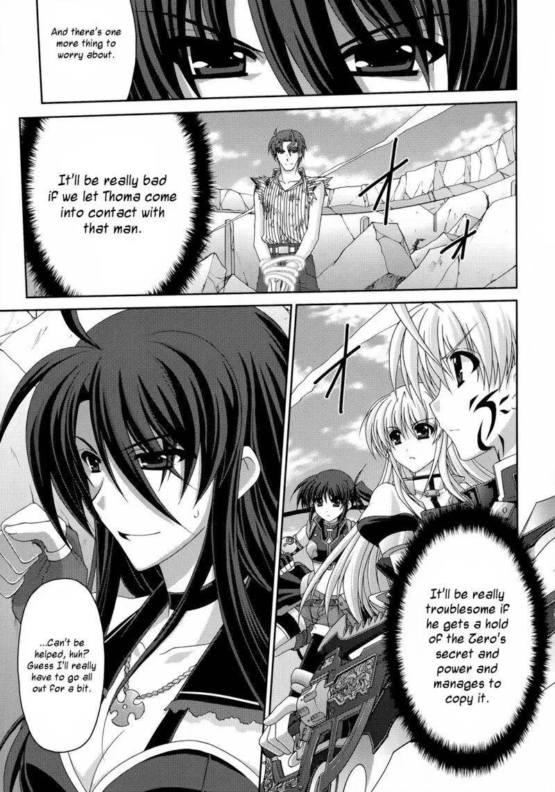 Mahou Senki Lyrical Nanoha Force Chapter 29 page 16