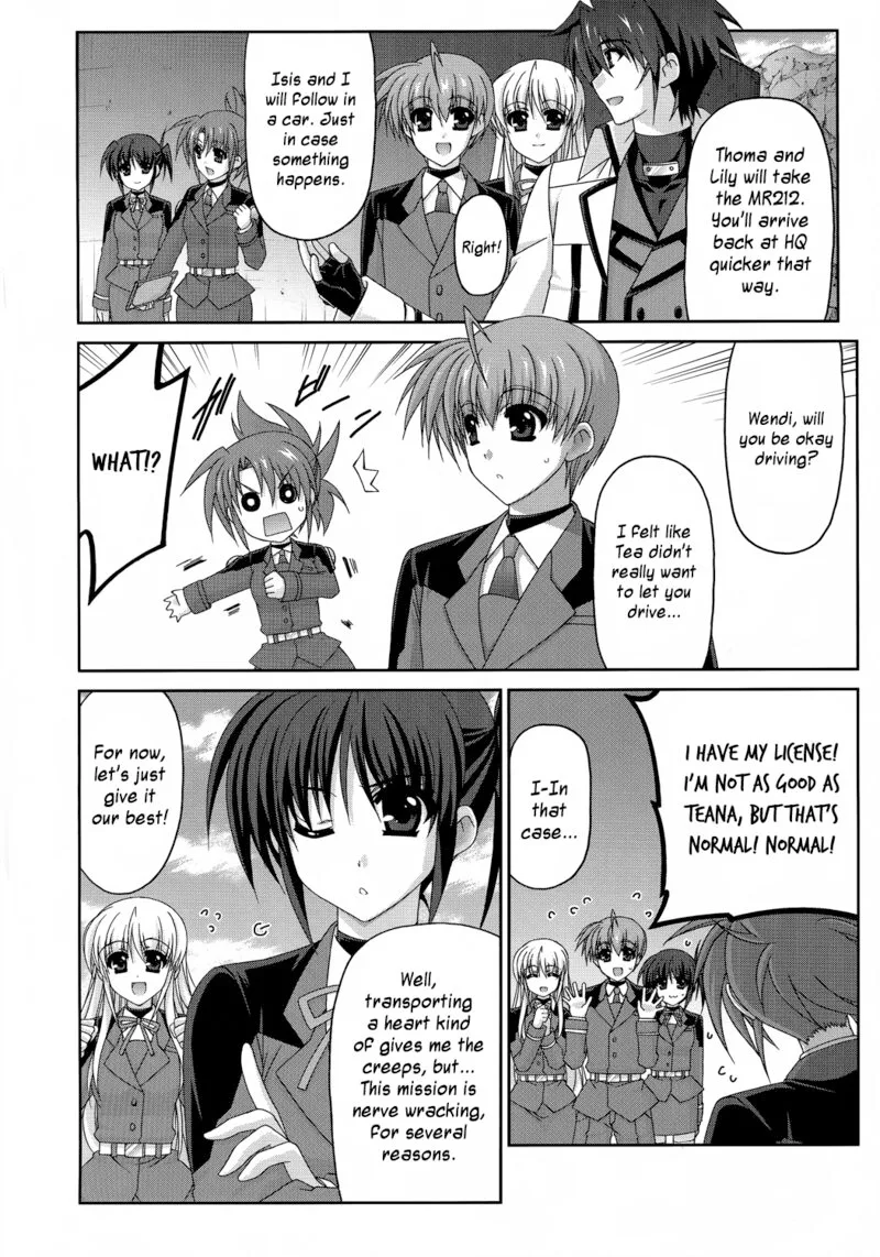 Mahou Senki Lyrical Nanoha Force Chapter 30 page 12