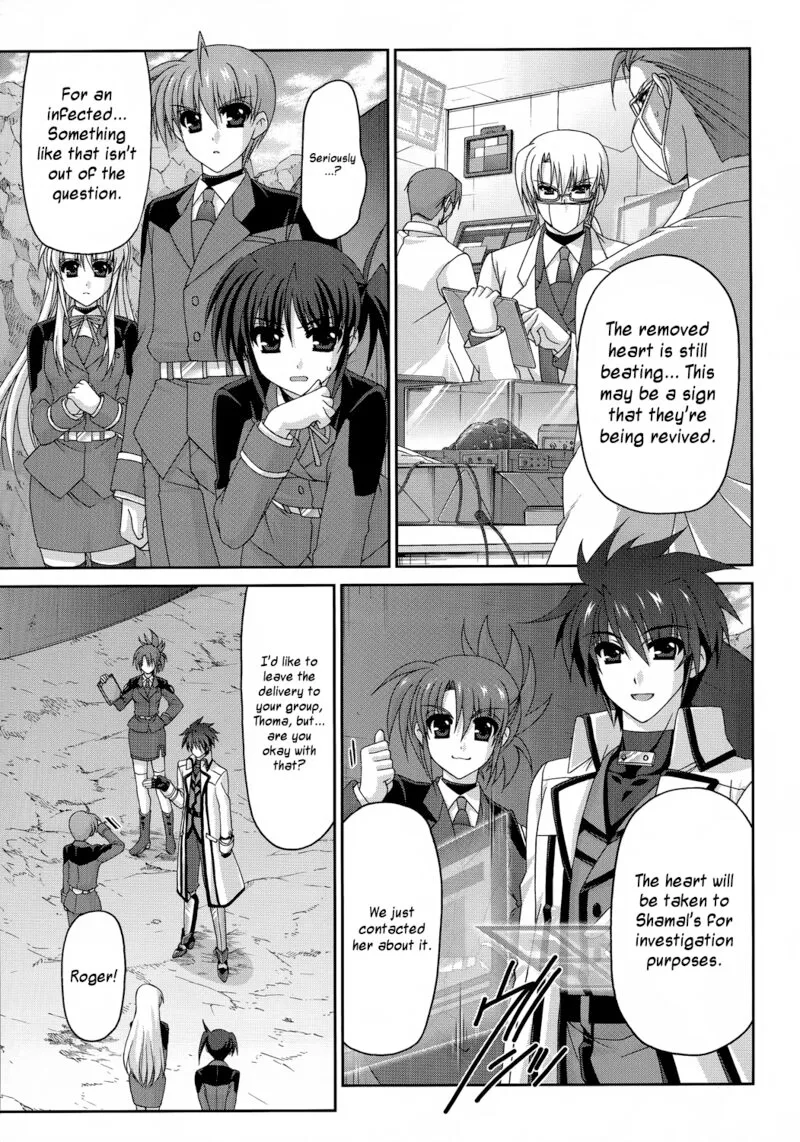 Mahou Senki Lyrical Nanoha Force Chapter 30 page 11