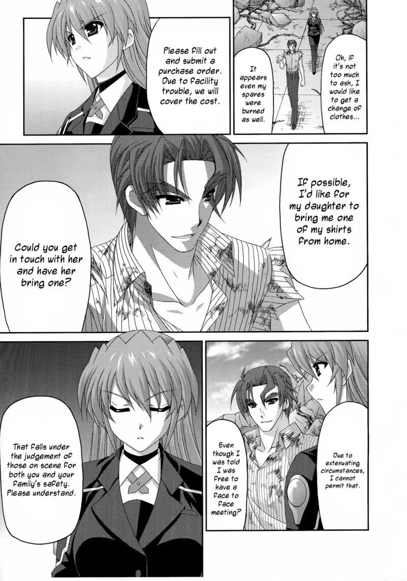 Mahou Senki Lyrical Nanoha Force Chapter 30 page 7