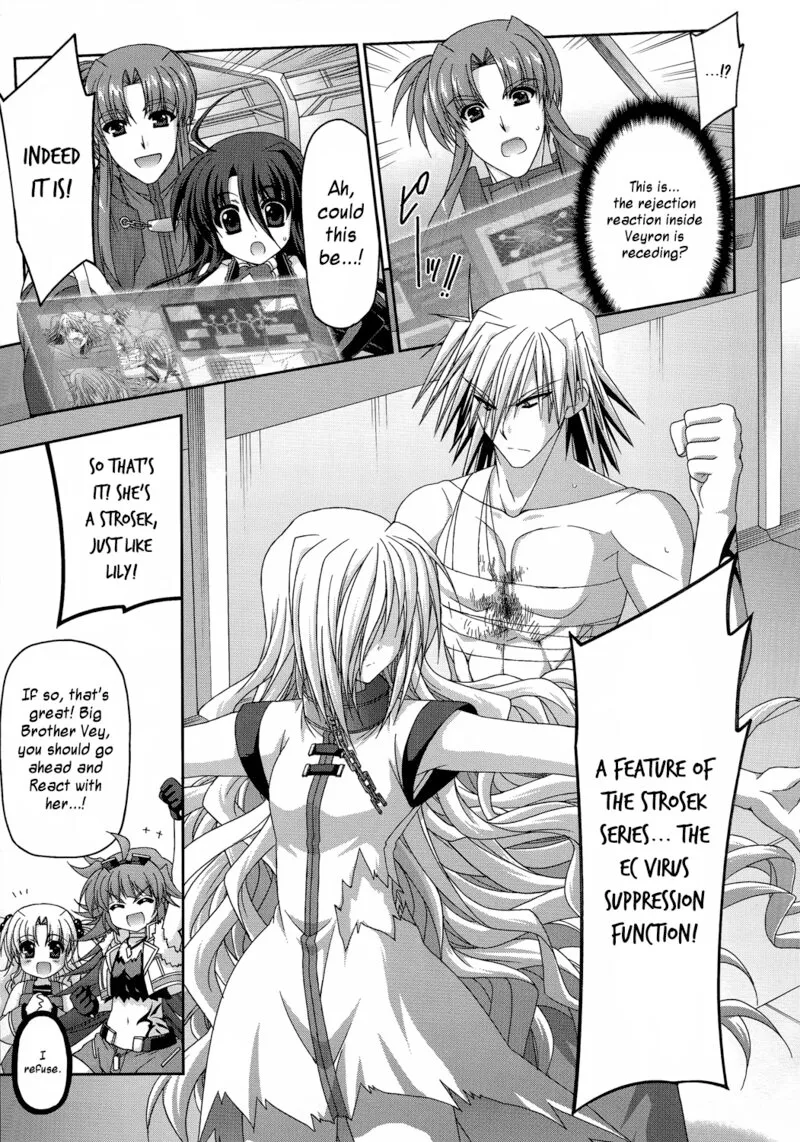 Mahou Senki Lyrical Nanoha Force Chapter 30 page 25
