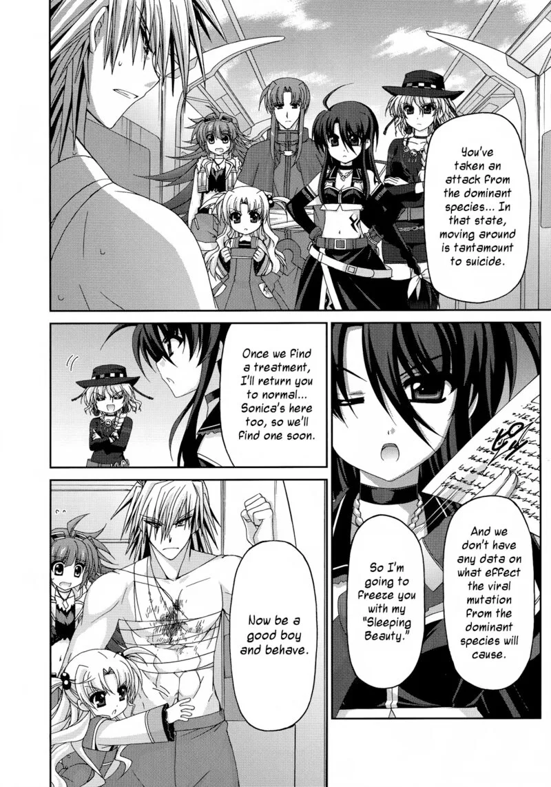 Mahou Senki Lyrical Nanoha Force Chapter 30 page 22