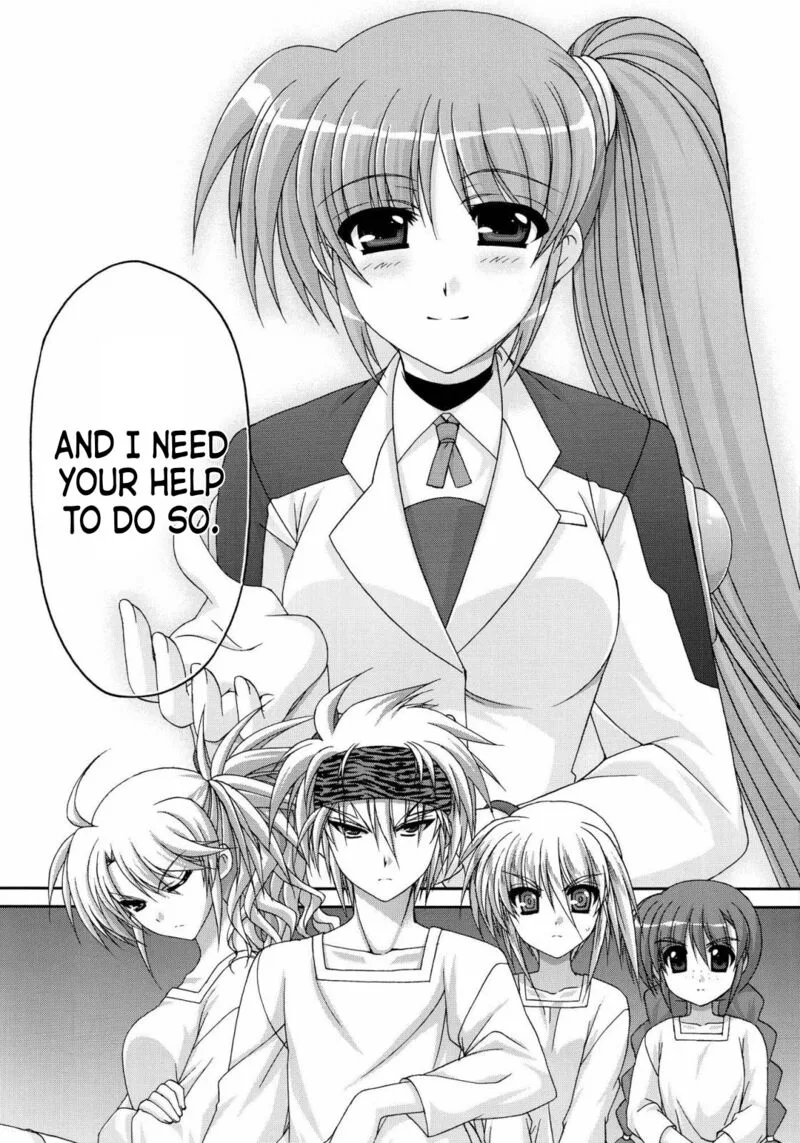 Mahou Senki Lyrical Nanoha Force Chapter 31 page 11