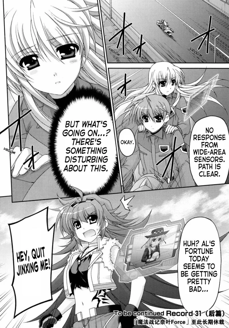 Mahou Senki Lyrical Nanoha Force Chapter 31 page 16