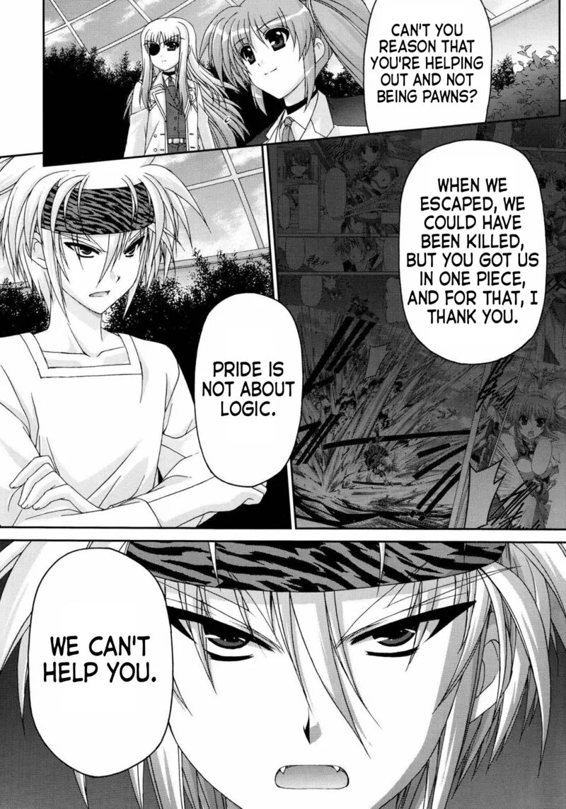 Mahou Senki Lyrical Nanoha Force Chapter 31 page 13