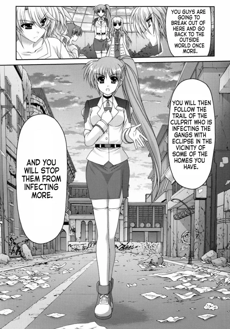 Mahou Senki Lyrical Nanoha Force Chapter 31 page 7