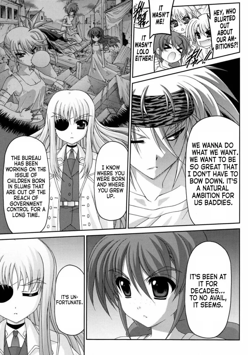 Mahou Senki Lyrical Nanoha Force Chapter 31 page 9