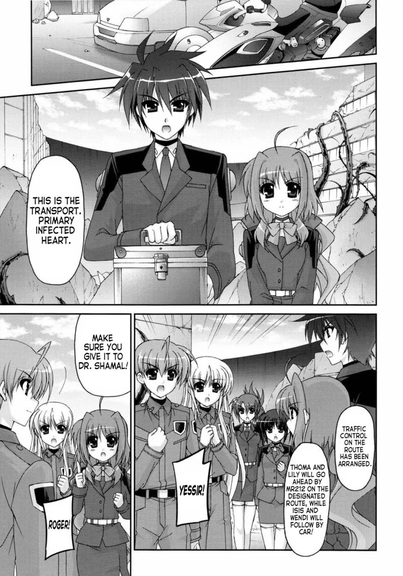 Mahou Senki Lyrical Nanoha Force Chapter 31 page 1