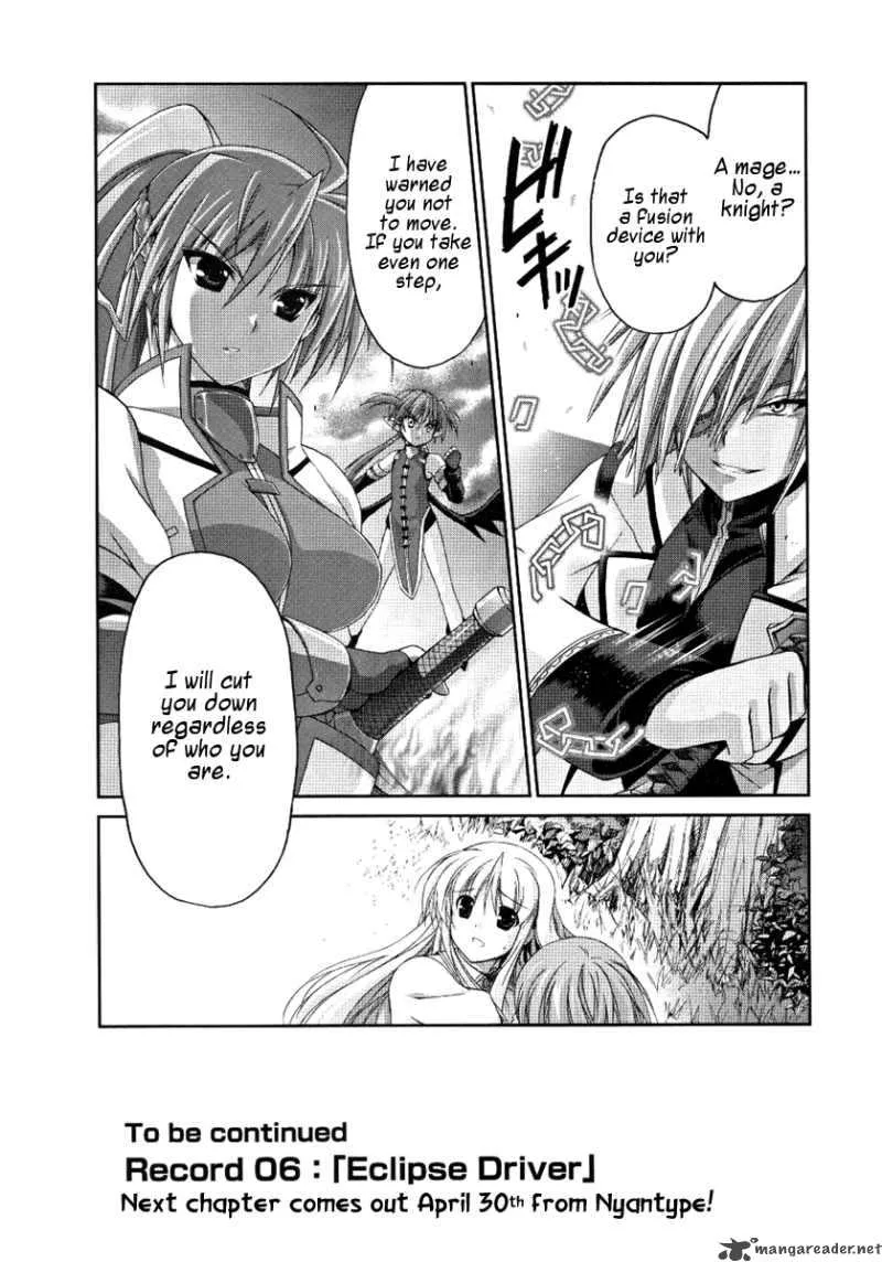 Mahou Senki Lyrical Nanoha Force Chapter 5 page 32