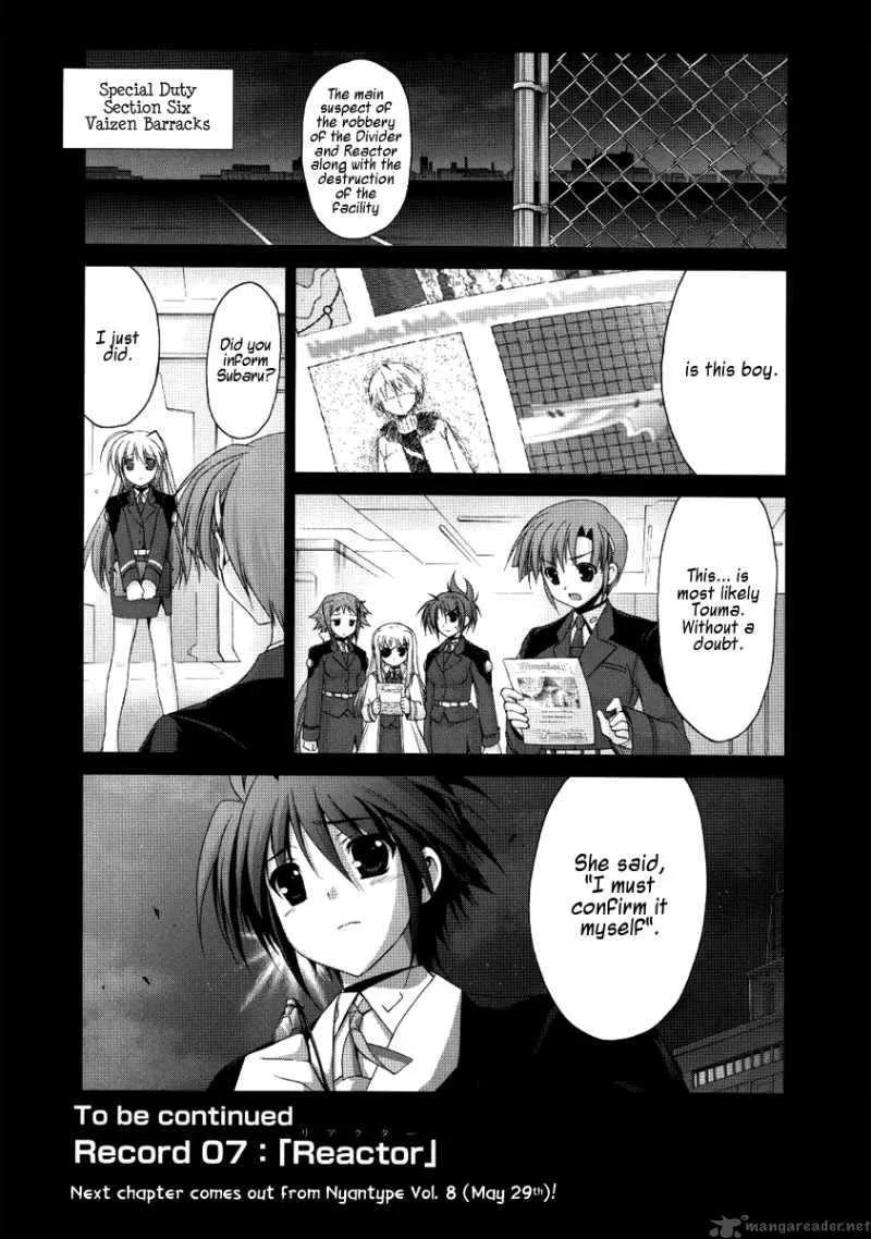 Mahou Senki Lyrical Nanoha Force Chapter 6 page 32