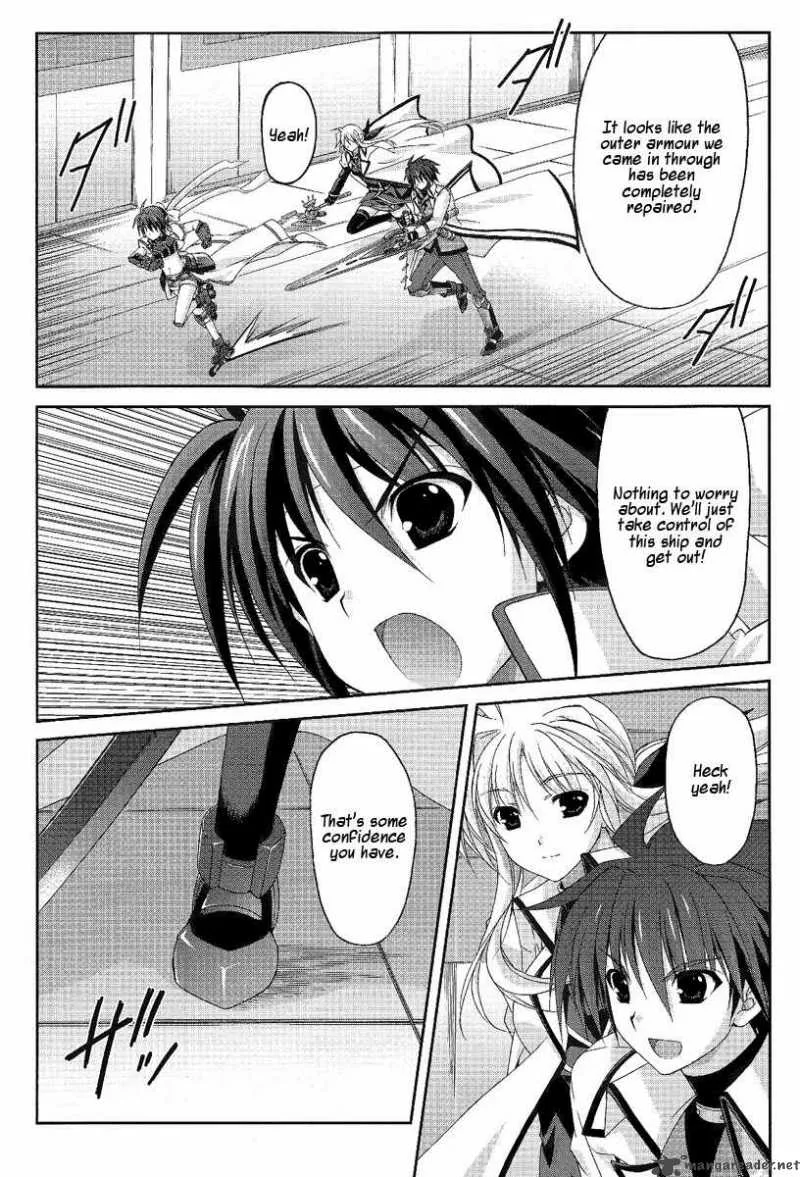 Mahou Senki Lyrical Nanoha Force Chapter 9 page 14