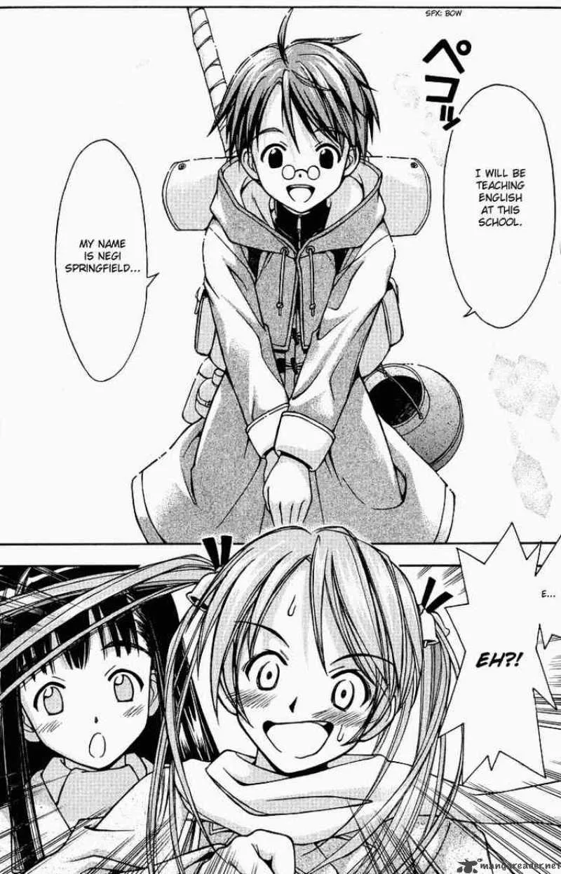 Mahou Sensei Negima! Chapter 1 page 21