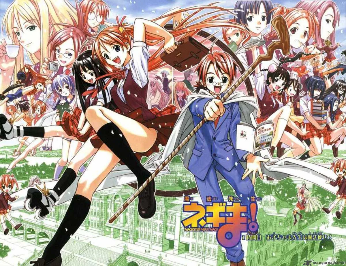 Mahou Sensei Negima! Chapter 1 page 9