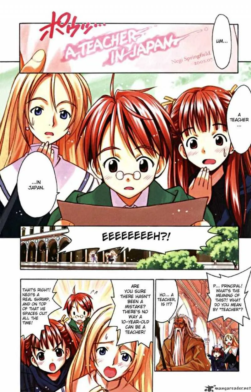 Mahou Sensei Negima! Chapter 1 page 7