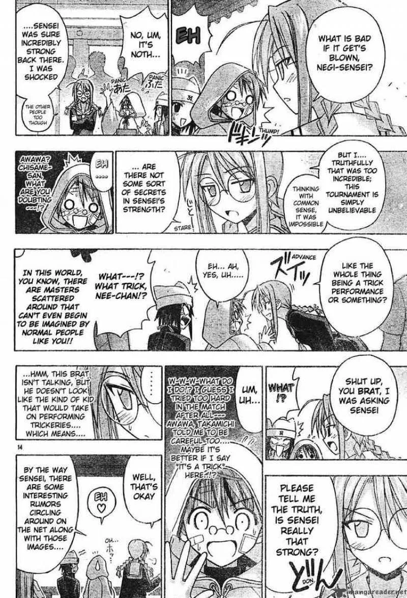 Mahou Sensei Negima! Chapter 103 page 14