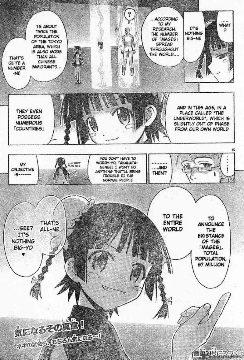 Mahou Sensei Negima! Chapter 105 page 16
