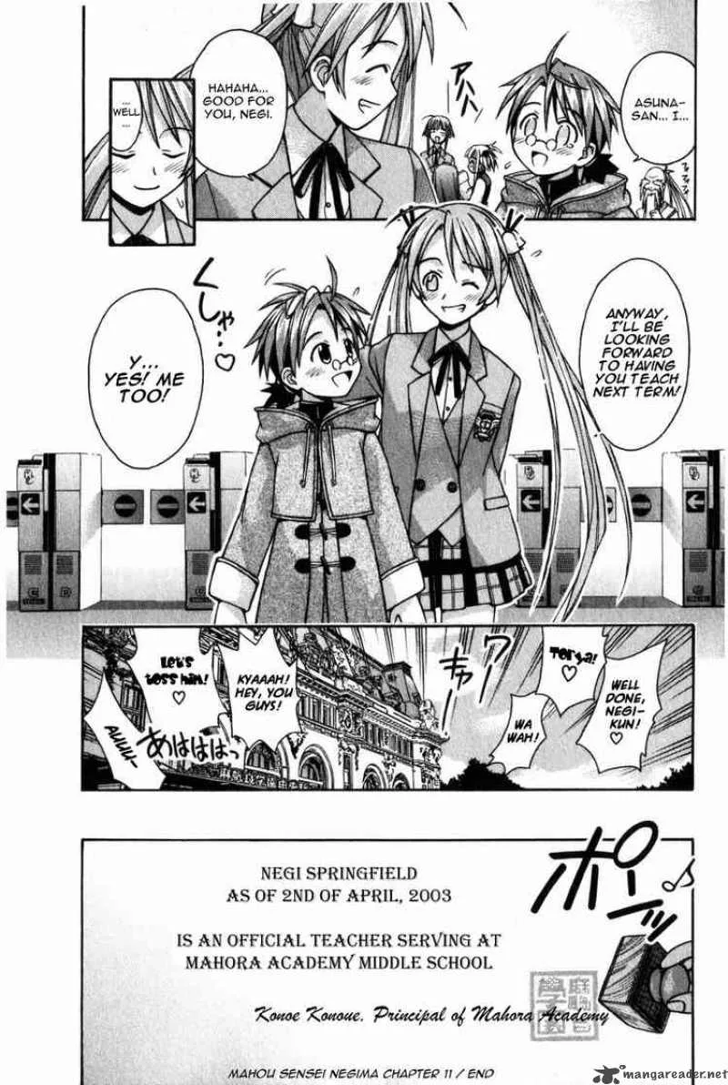 Mahou Sensei Negima! Chapter 11 page 19