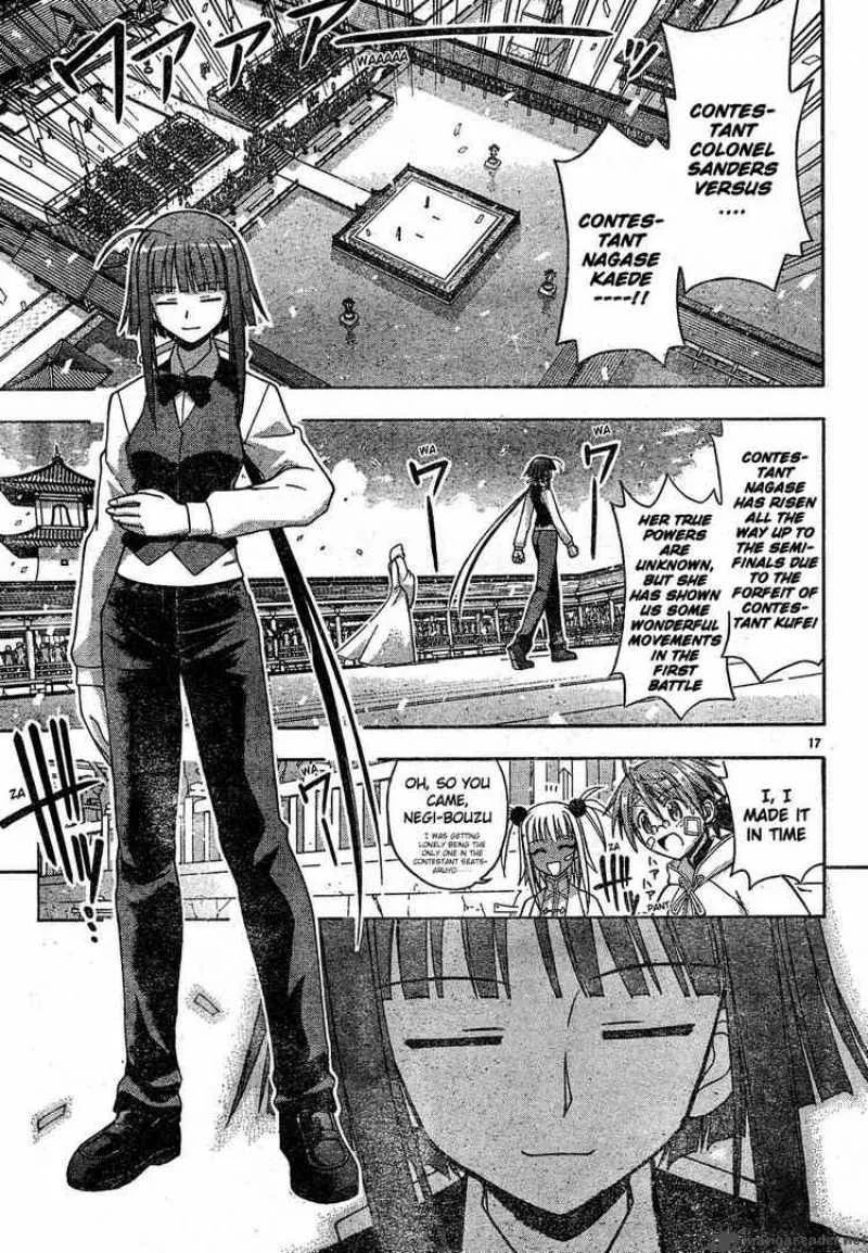 Mahou Sensei Negima! Chapter 110 page 17