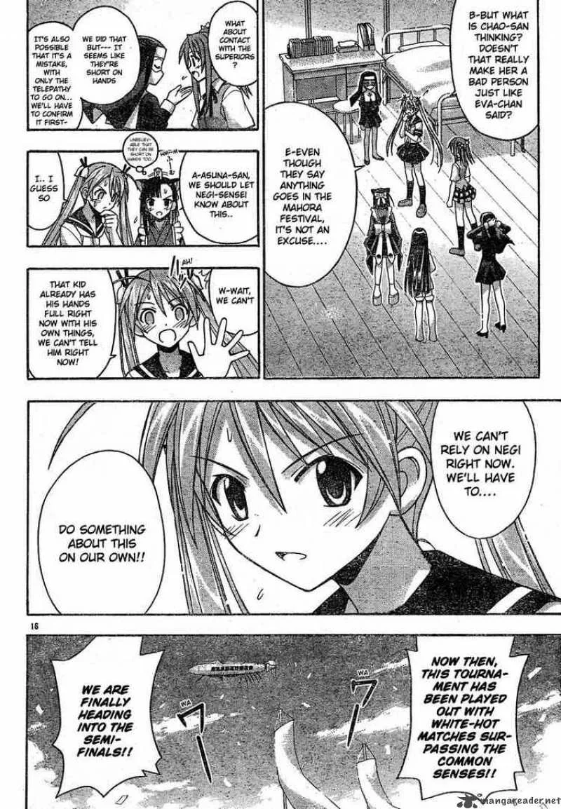 Mahou Sensei Negima! Chapter 110 page 16