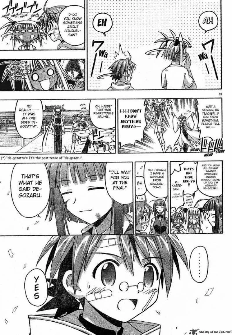 Mahou Sensei Negima! Chapter 112 page 12