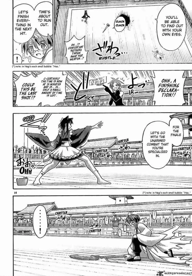 Mahou Sensei Negima! Chapter 115 page 14