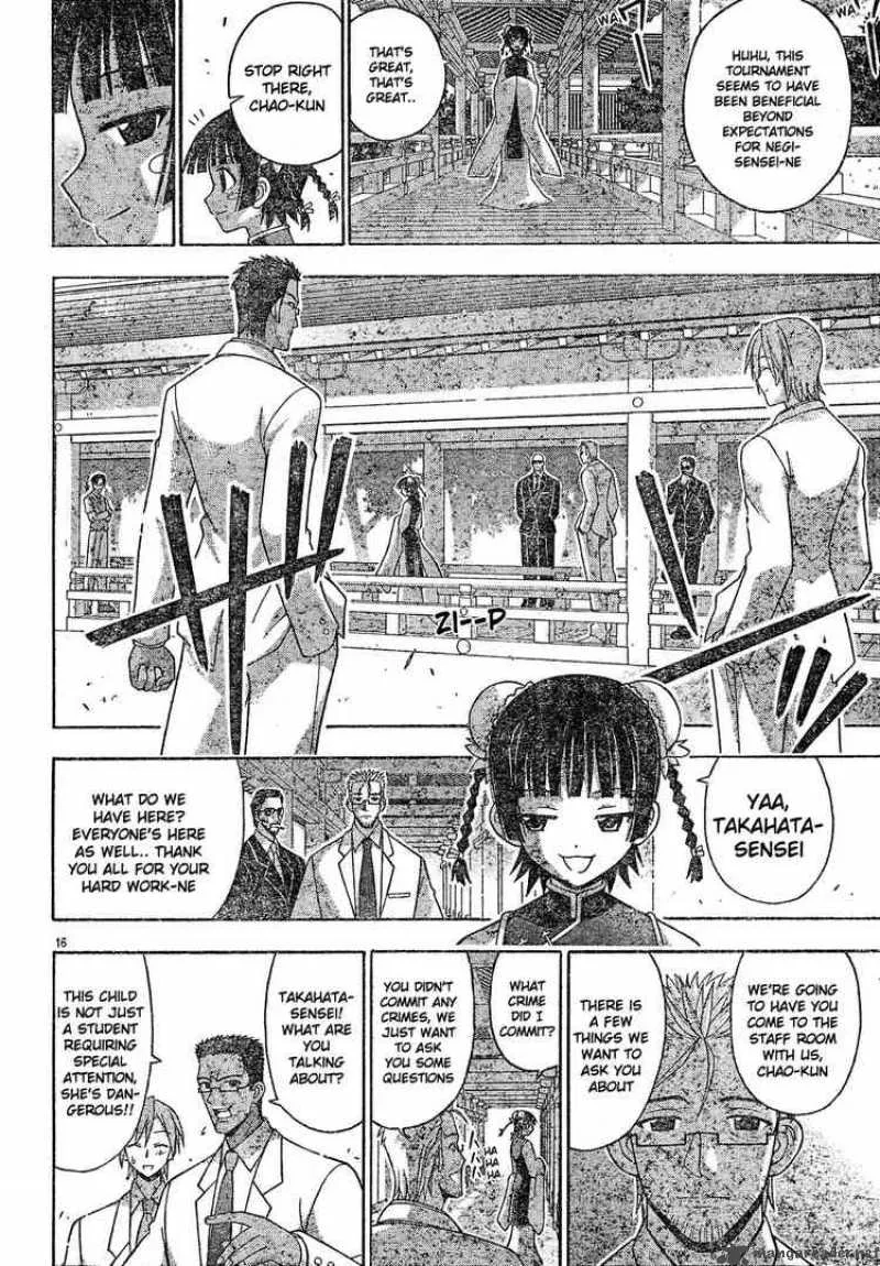 Mahou Sensei Negima! Chapter 119 page 16