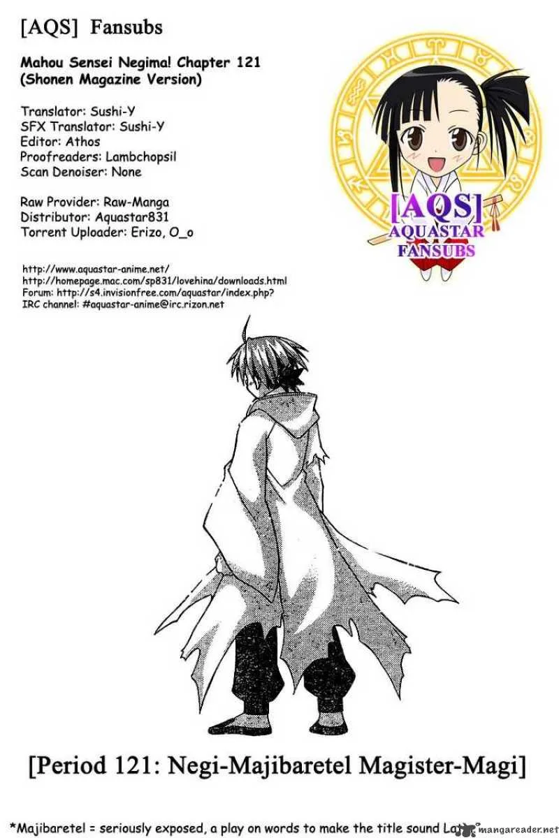 Mahou Sensei Negima! Chapter 121 page 19