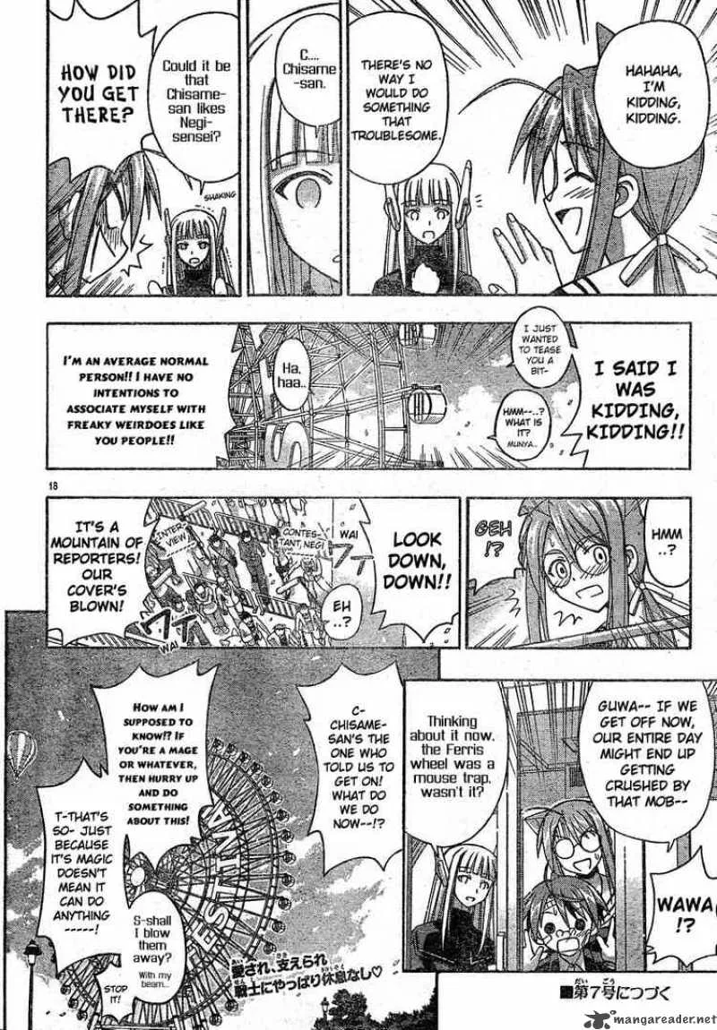Mahou Sensei Negima! Chapter 121 page 18