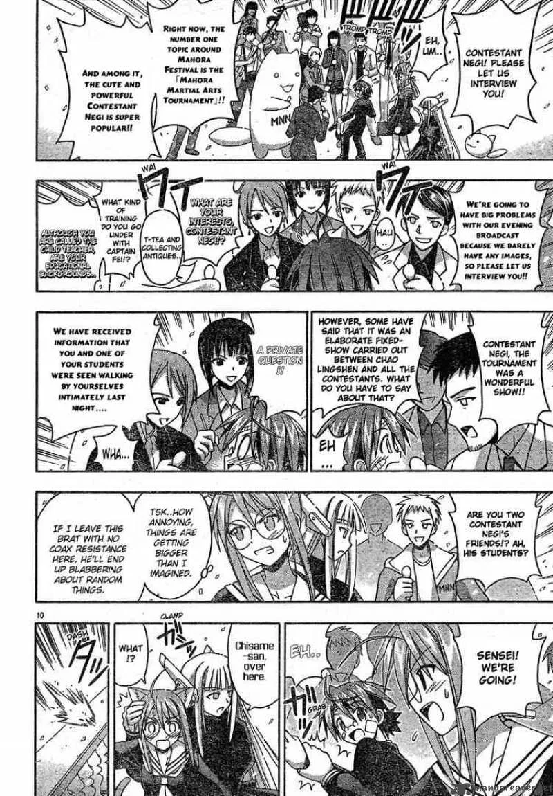 Mahou Sensei Negima! Chapter 121 page 10