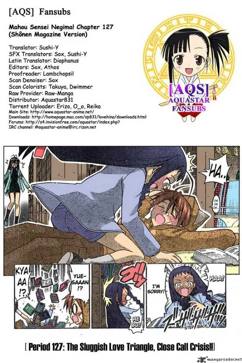 Mahou Sensei Negima! Chapter 127 page 20
